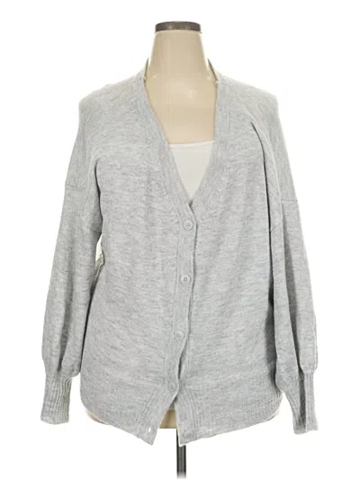 Pre-owned Sonoma Goods For Life Cardigan Sweater In Gray