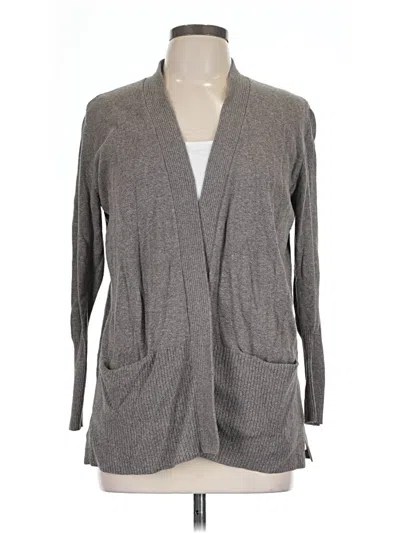 Pre-owned Sonoma Goods For Life Cardigan Sweater In Gray