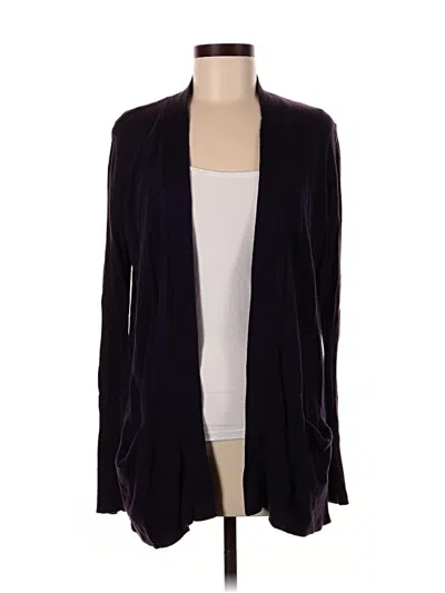 Pre-owned Sonoma Goods For Life Cardigan Sweater In Purple