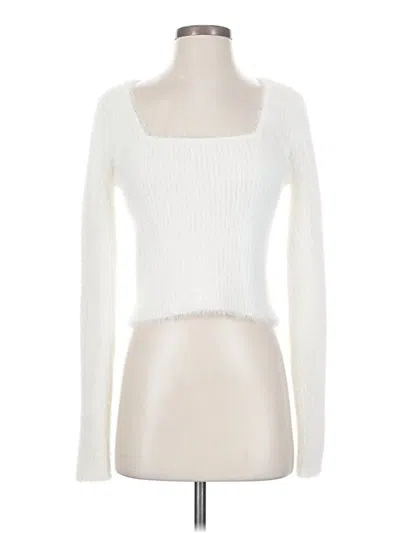 Pre-owned Sonoma Goods For Life Cardigan Sweater In White