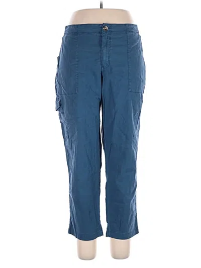 Pre-owned Sonoma Goods For Life Cargo Pants In Blue