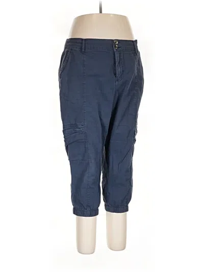 Pre-owned Sonoma Goods For Life Cargo Pants In Blue