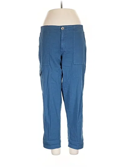 Pre-owned Sonoma Goods For Life Cargo Pants In Blue