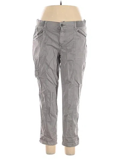 Pre-owned Sonoma Goods For Life Cargo Pants In Gray