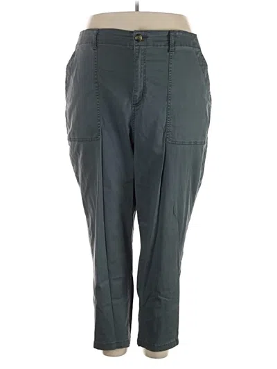 Pre-owned Sonoma Goods For Life Cargo Pants In Gray