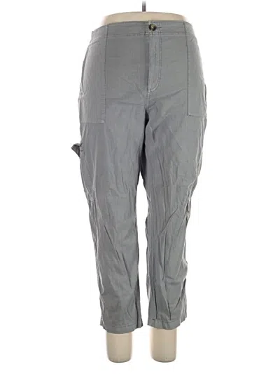 Pre-owned Sonoma Goods For Life Cargo Pants In Gray