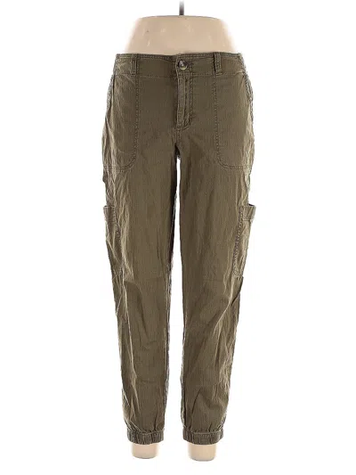 Pre-owned Sonoma Goods For Life Cargo Pants In Green