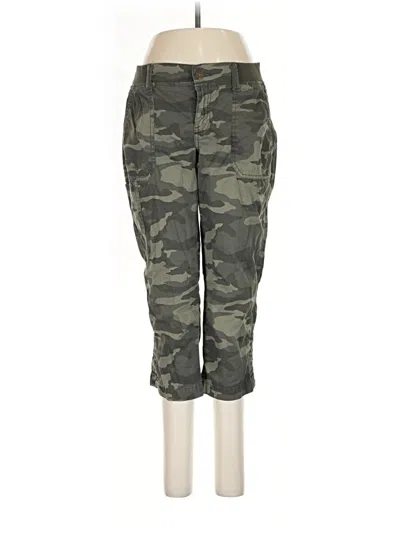 Pre-owned Sonoma Goods For Life Cargo Pants In Green