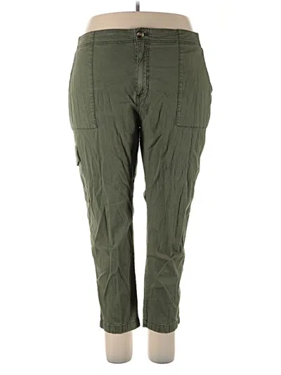 Pre-owned Sonoma Goods For Life Cargo Pants In Green