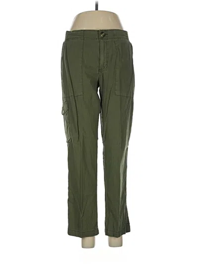 Pre-owned Sonoma Goods For Life Cargo Pants In Green