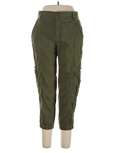 Pre-owned Sonoma Goods For Life Cargo Pants In Green