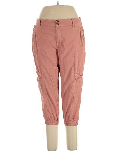Pre-owned Sonoma Goods For Life Cargo Pants In Pink