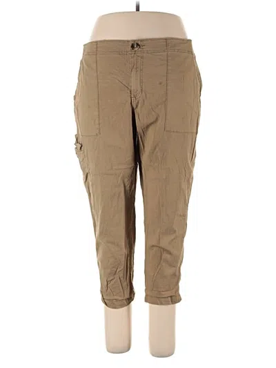 Pre-owned Sonoma Goods For Life Cargo Pants In Tan