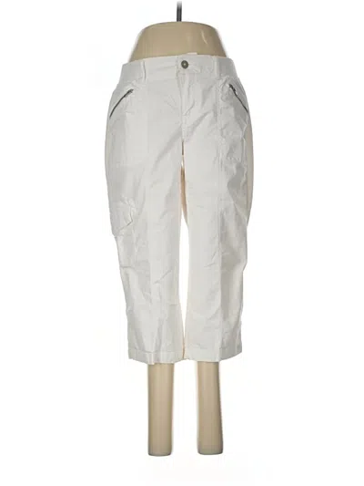 Pre-owned Sonoma Goods For Life Cargo Pants In White
