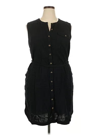 Pre-owned Sonoma Goods For Life Casual Dress In Black