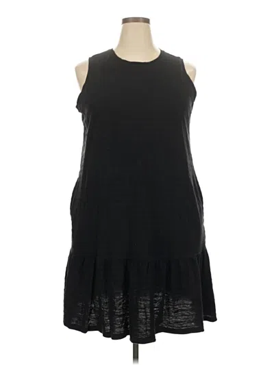 Pre-owned Sonoma Goods For Life Casual Dress In Black