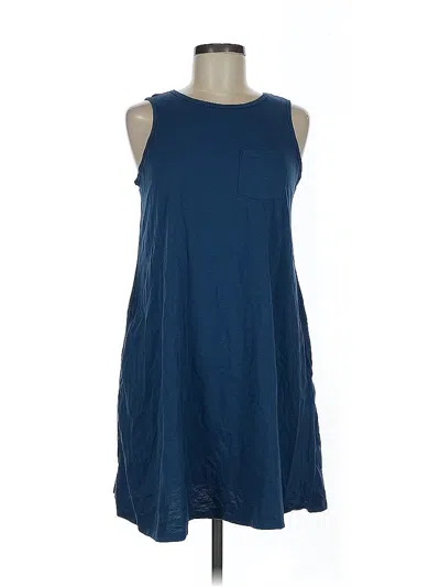 Pre-owned Sonoma Goods For Life Casual Dress In Blue