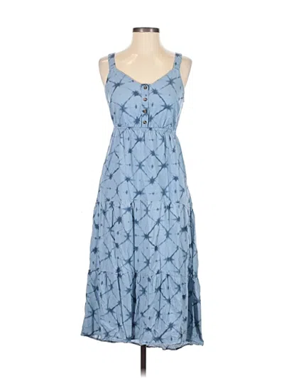 Pre-owned Sonoma Goods For Life Casual Dress In Blue