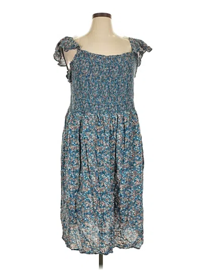 Pre-owned Sonoma Goods For Life Casual Dress In Blue