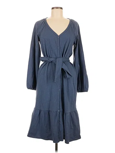 Pre-owned Sonoma Goods For Life Casual Dress In Blue