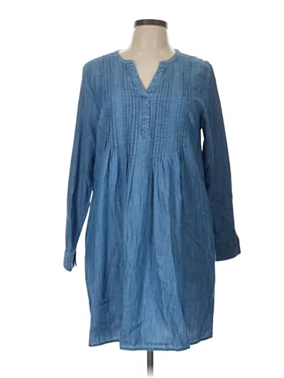 Pre-owned Sonoma Goods For Life Casual Dress In Blue
