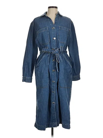 Pre-owned Sonoma Goods For Life Casual Dress In Blue