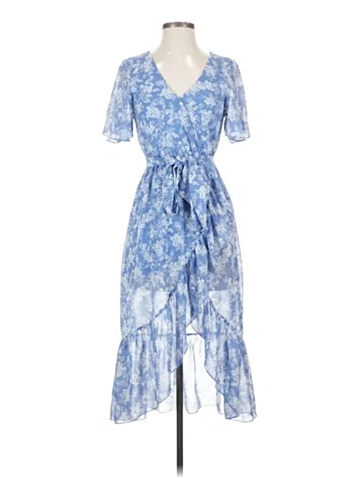 Pre-owned Sonoma Goods For Life Casual Dress In Blue