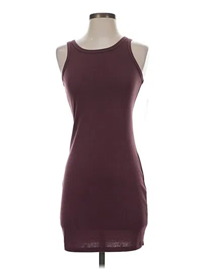 Sonoma Goods For Life Casual Dress In Burgundy