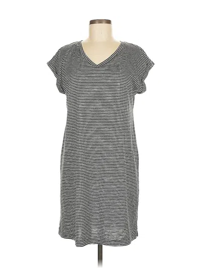 Pre-owned Sonoma Goods For Life Casual Dress In Gray