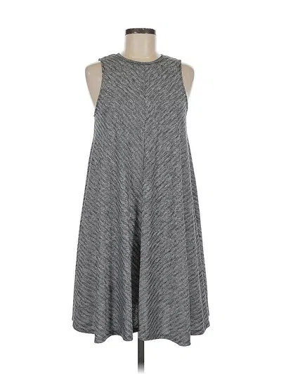 Pre-owned Sonoma Goods For Life Casual Dress In Gray