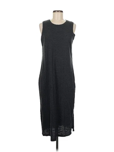 Pre-owned Sonoma Goods For Life Casual Dress In Gray