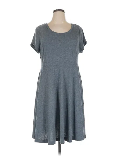 Pre-owned Sonoma Goods For Life Casual Dress In Gray