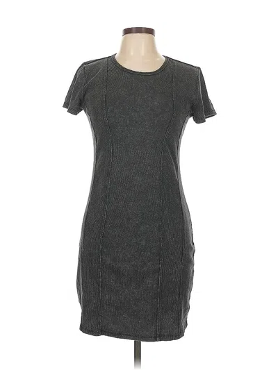 Pre-owned Sonoma Goods For Life Casual Dress In Gray