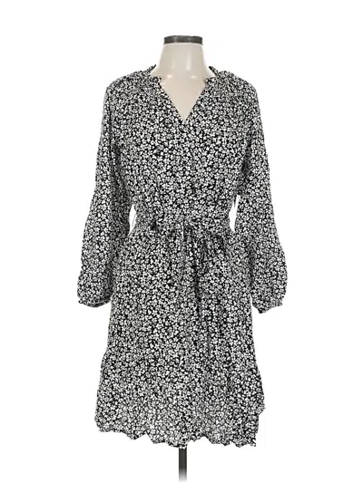 Sonoma Goods For Life Casual Dress In Gray