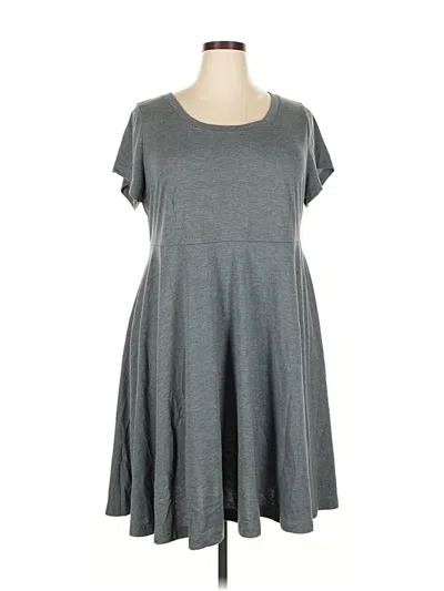 Pre-owned Sonoma Goods For Life Casual Dress In Gray