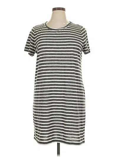 Pre-owned Sonoma Goods For Life Casual Dress In Gray