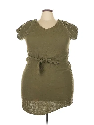 Pre-owned Sonoma Goods For Life Casual Dress In Green
