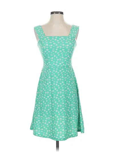 Pre-owned Sonoma Goods For Life Casual Dress In Green