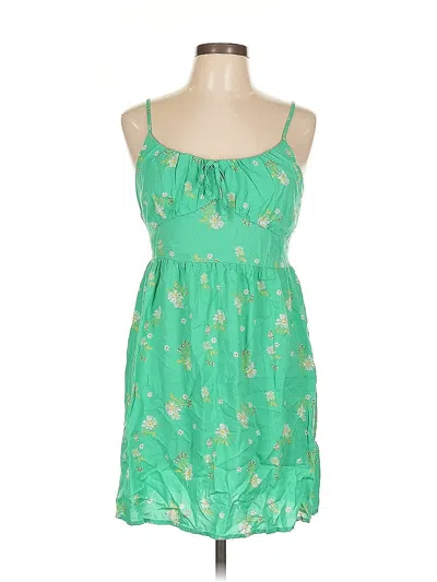Pre-owned Sonoma Goods For Life Casual Dress In Green