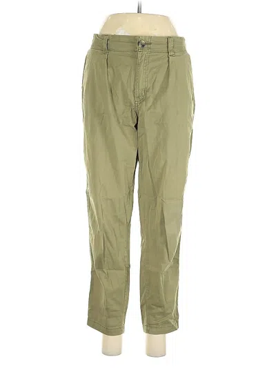 Pre-owned Sonoma Goods For Life Casual Pants In Green