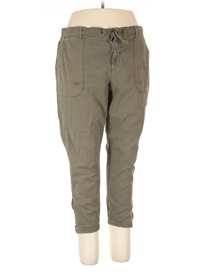 Pre-owned Sonoma Goods For Life Casual Pants In Green