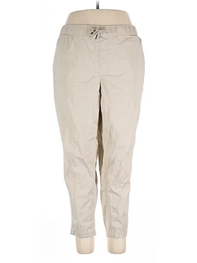 Pre-owned Sonoma Goods For Life Casual Pants In Tan