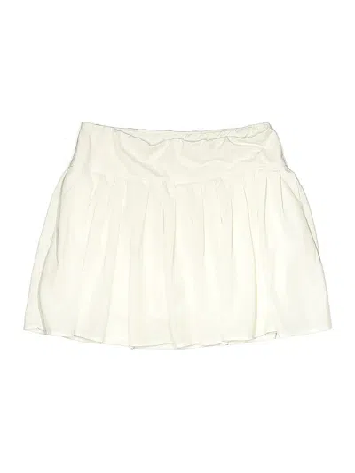 Pre-owned Sonoma Goods For Life Casual Skirt In White
