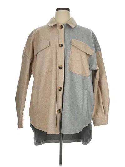 Pre-owned Sonoma Goods For Life Coat In Tan