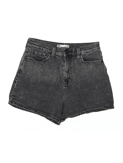 Pre-owned Sonoma Goods For Life Denim Shorts In Gray