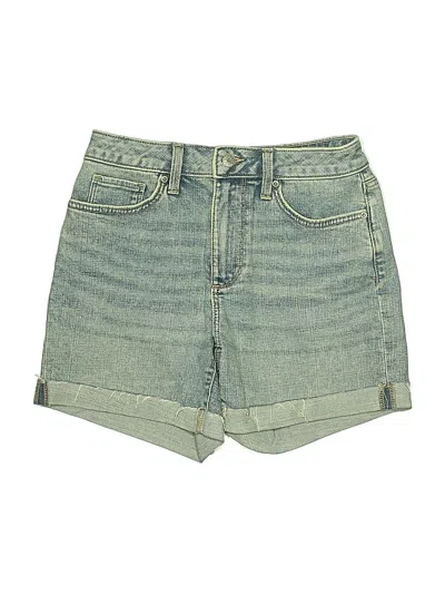 Pre-owned Sonoma Goods For Life Denim Shorts In Green