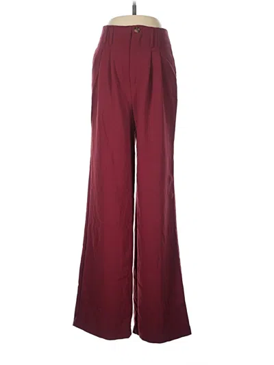 Pre-owned Sonoma Goods For Life Dress Pants In Burgundy