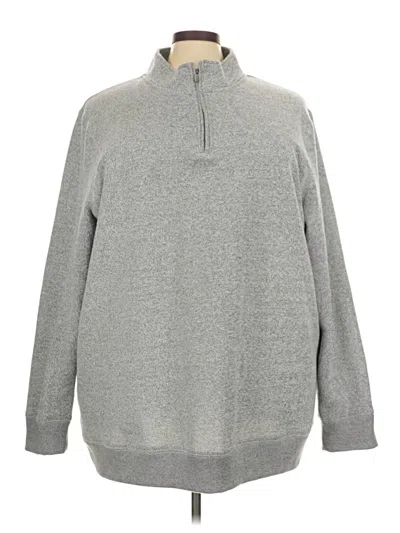 Pre-owned Sonoma Goods For Life Fleece Jacket In Gray