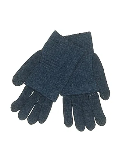 Pre-owned Sonoma Goods For Life Gloves In Blue