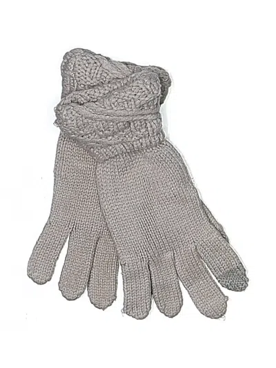Pre-owned Sonoma Goods For Life Gloves In Gray